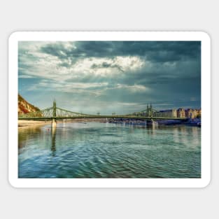 River Danube at Budapest Sticker